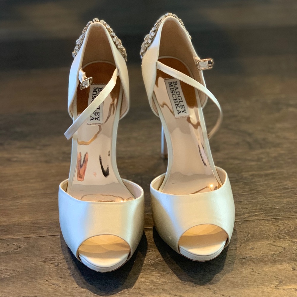 Badgley Mischka Dawn Crystal Sandals